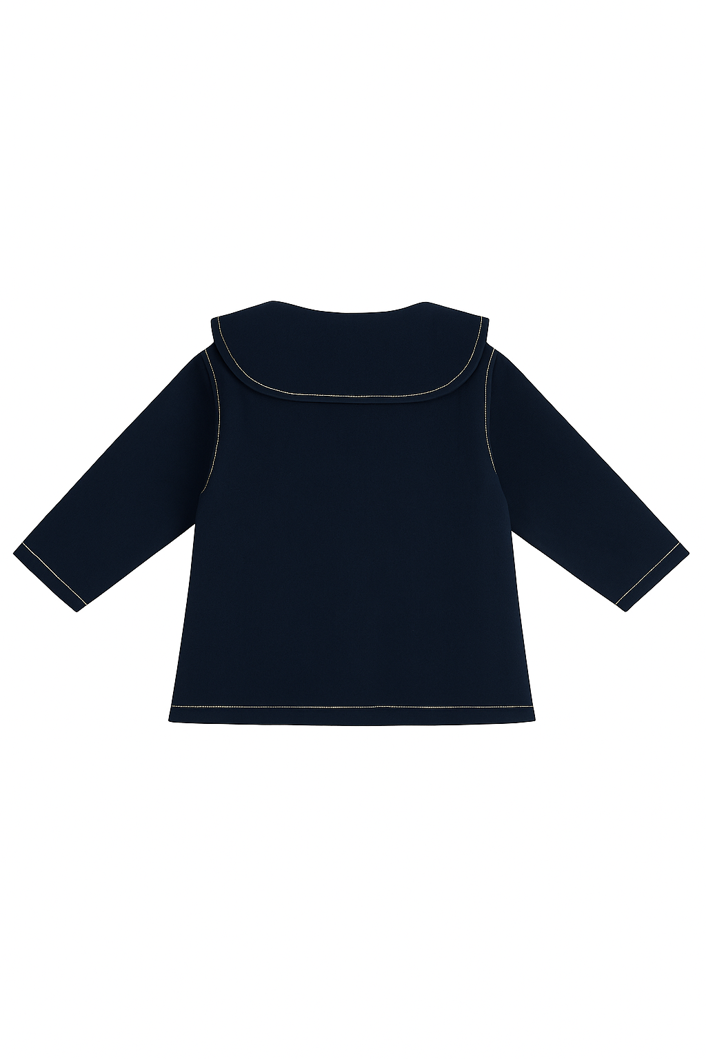 KidsWorld Life Denim Teddy Jacket with Beige Winter Pants | Stylish Girls Denim Set | Soft & Warm Winterwear for Kids