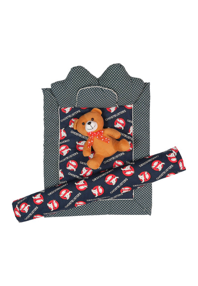 Newborn Baby Mattress Set with Mustard Pillow, Blanket