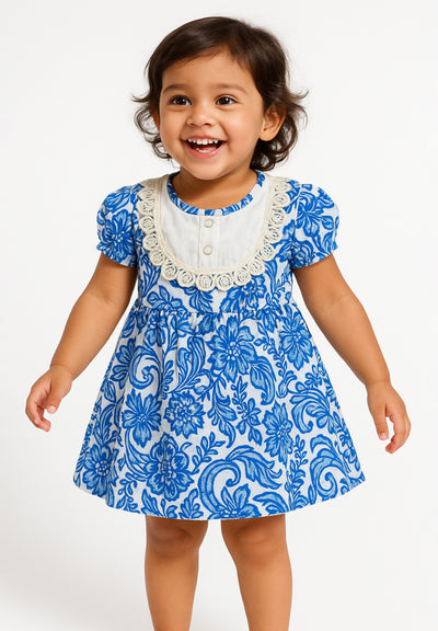 Blue Blossom Frock