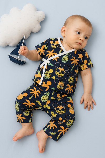 Tropical Vibes Wrap Co-ord Set