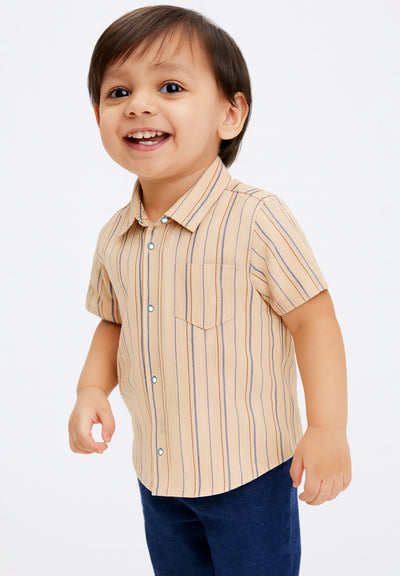Classic Stripe Cotton Shirt