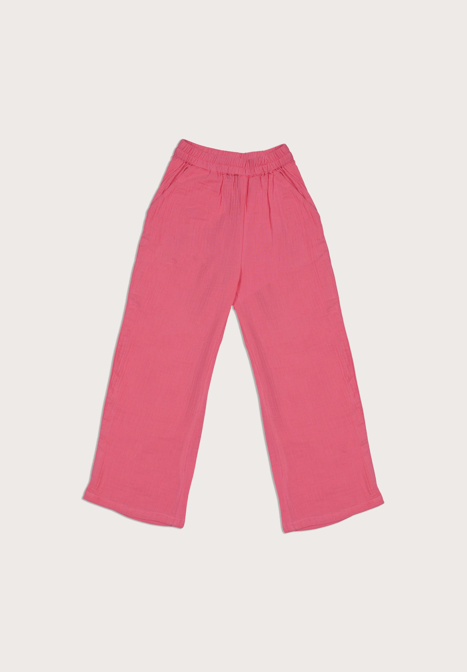 Coral Charm Linen Co-ord Set