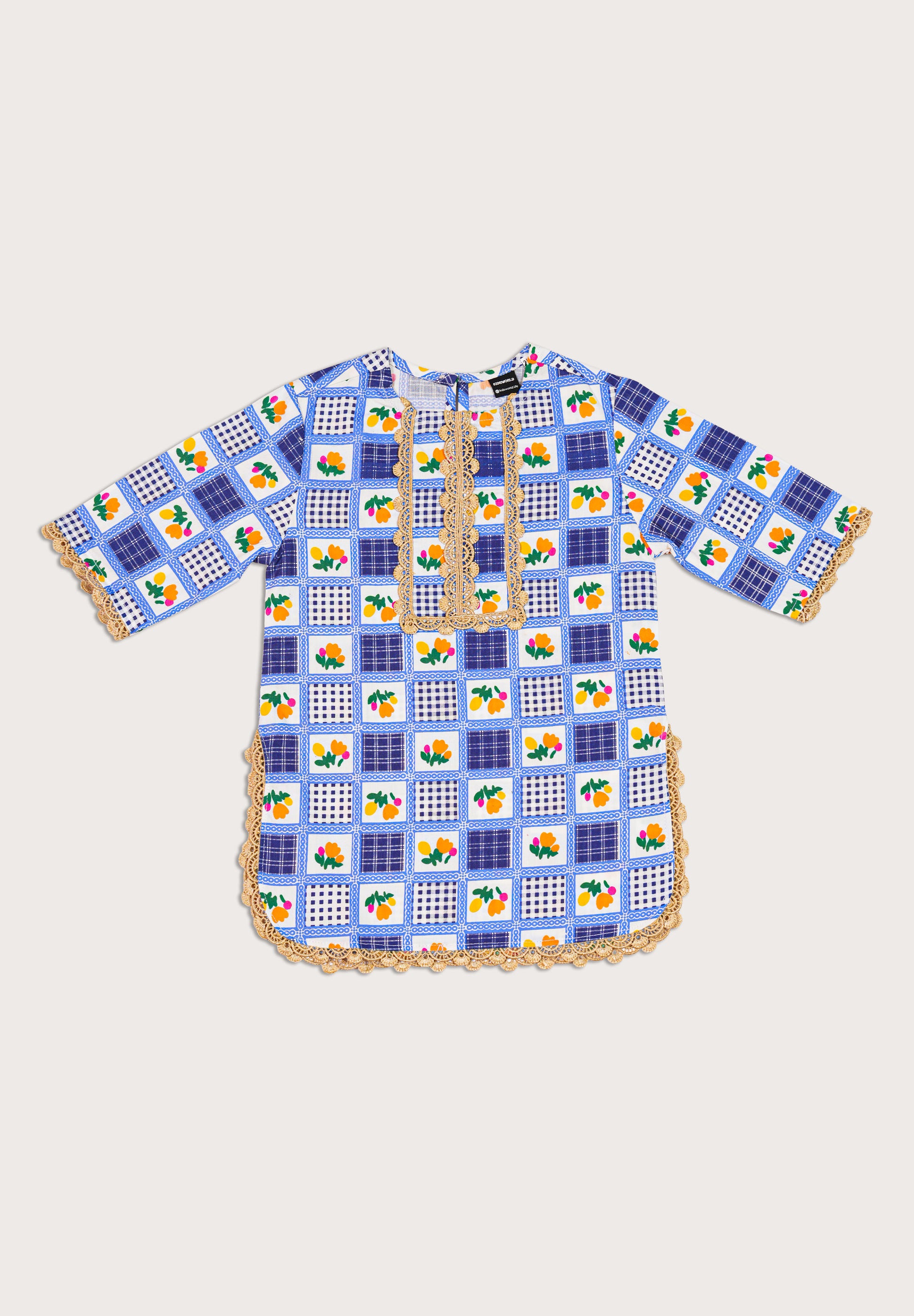 Indigo Garden Kurta Set