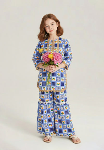 Indigo Garden Kurta Set