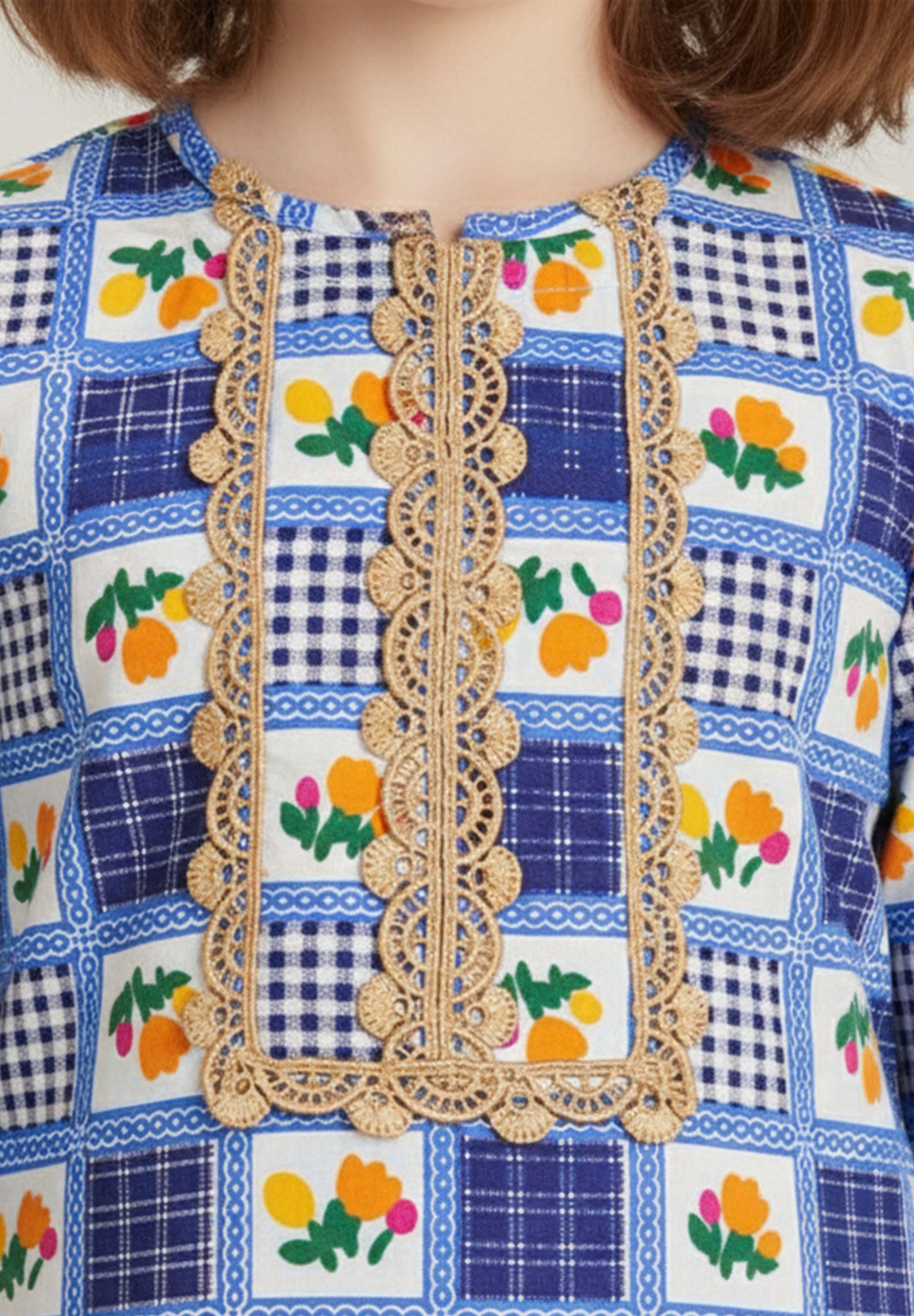 Indigo Garden Kurta Set