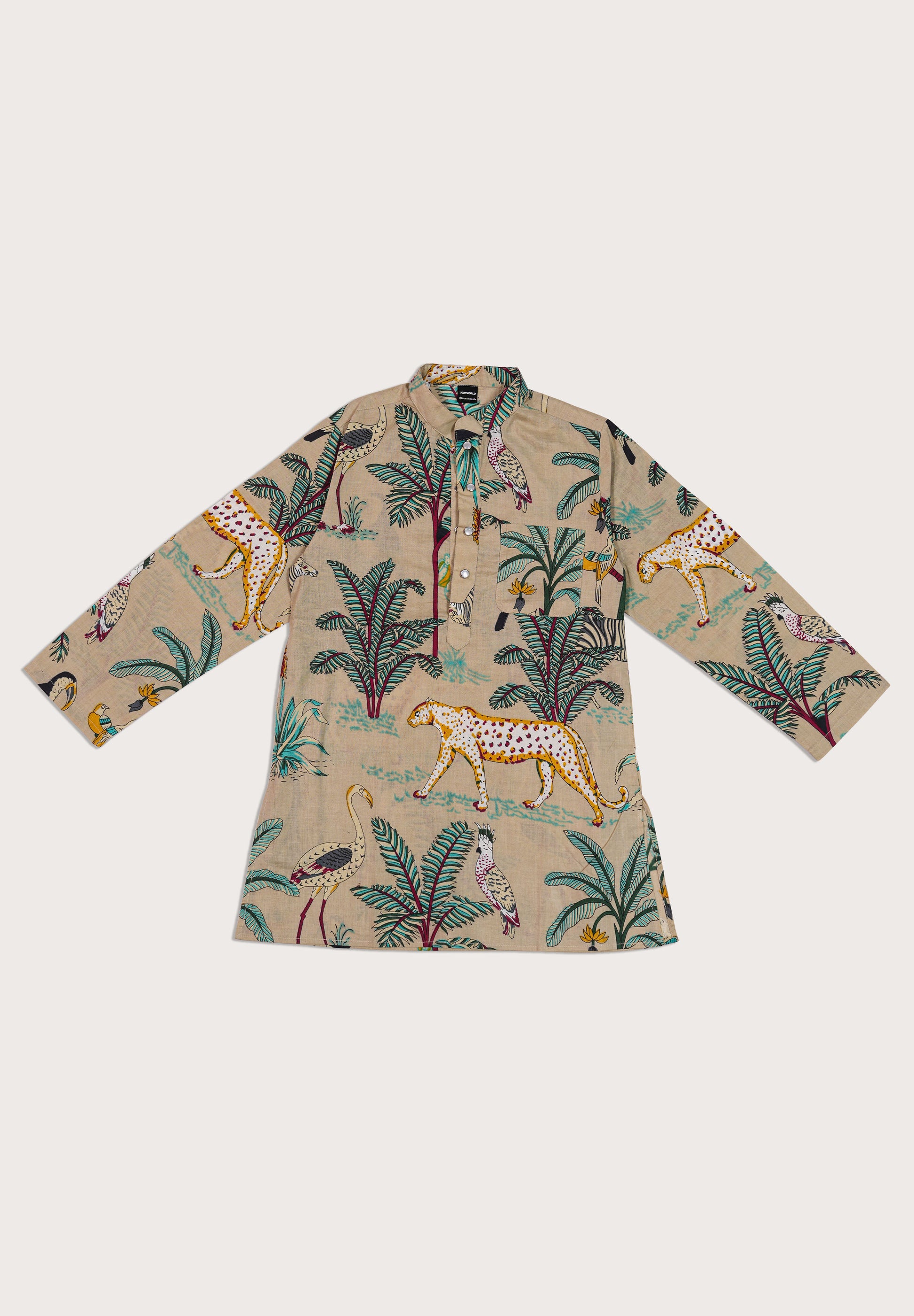 Jungle Safari Cotton Kurta