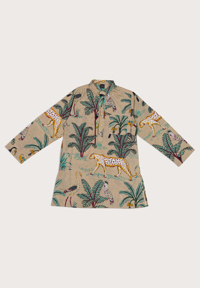 Jungle Safari Cotton Kurta