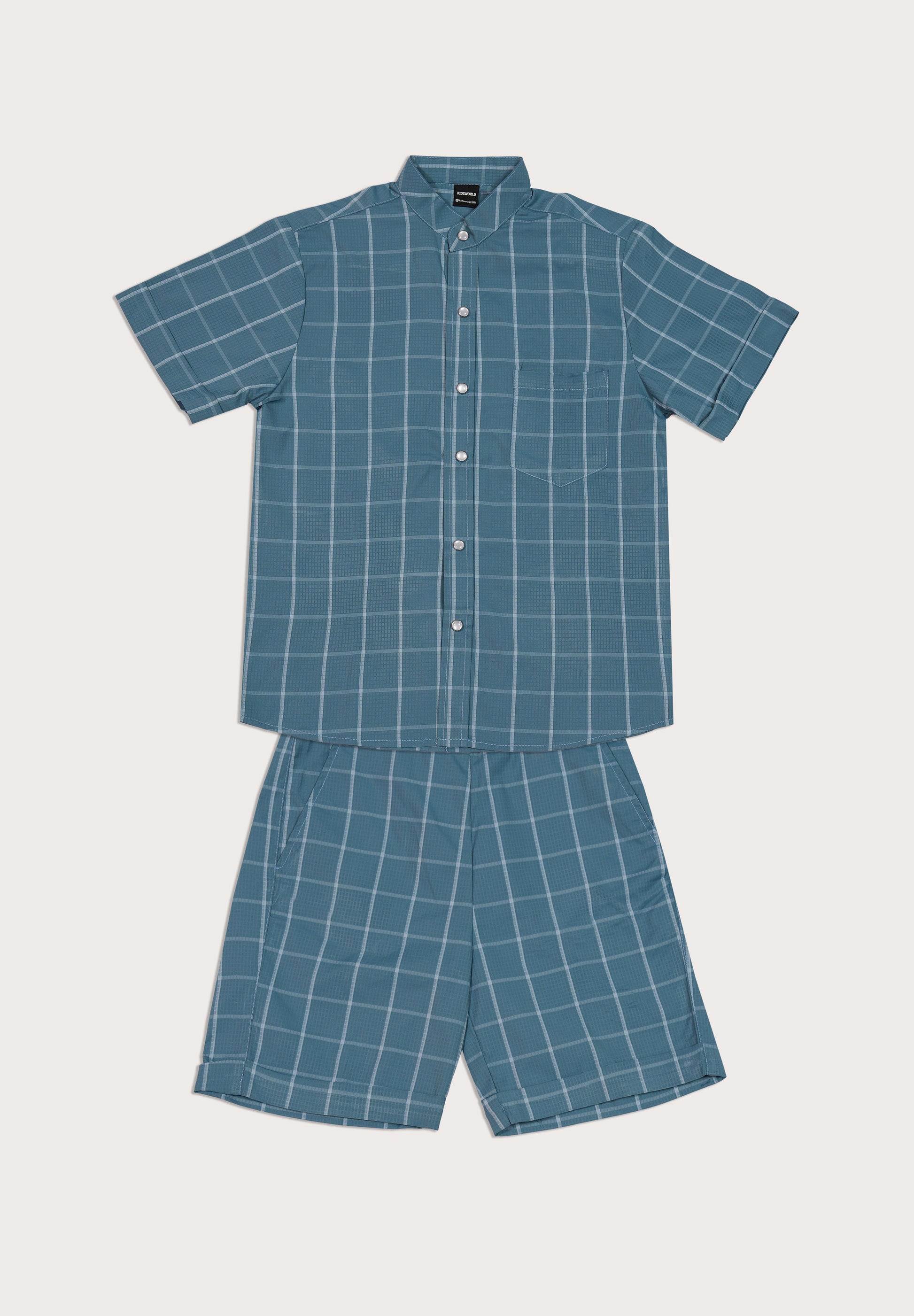 Misty Checks Cotton Co-ord Set