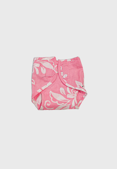 Pink Bloom Diaper Cover