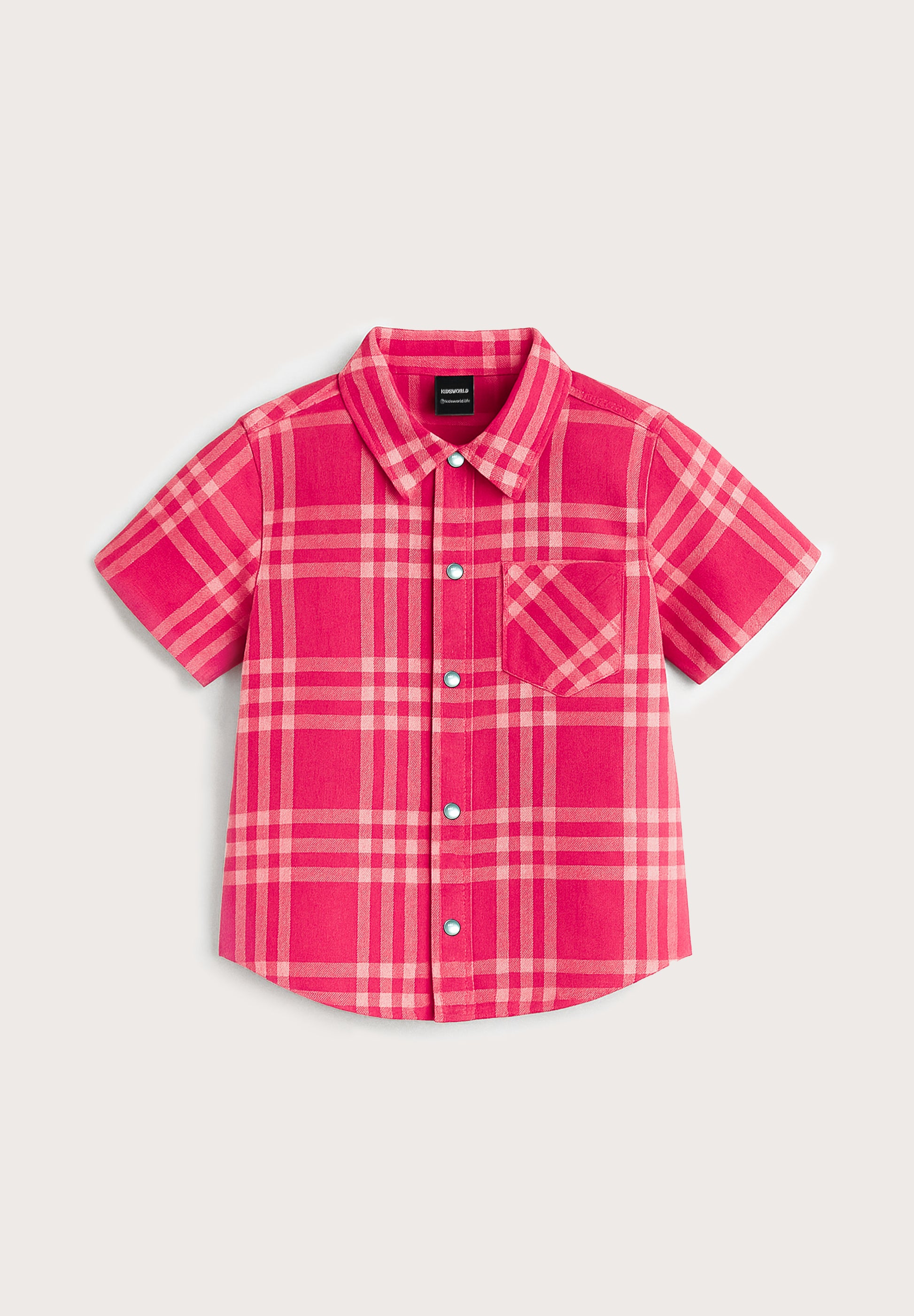 Pink Striped Cotton Shirt