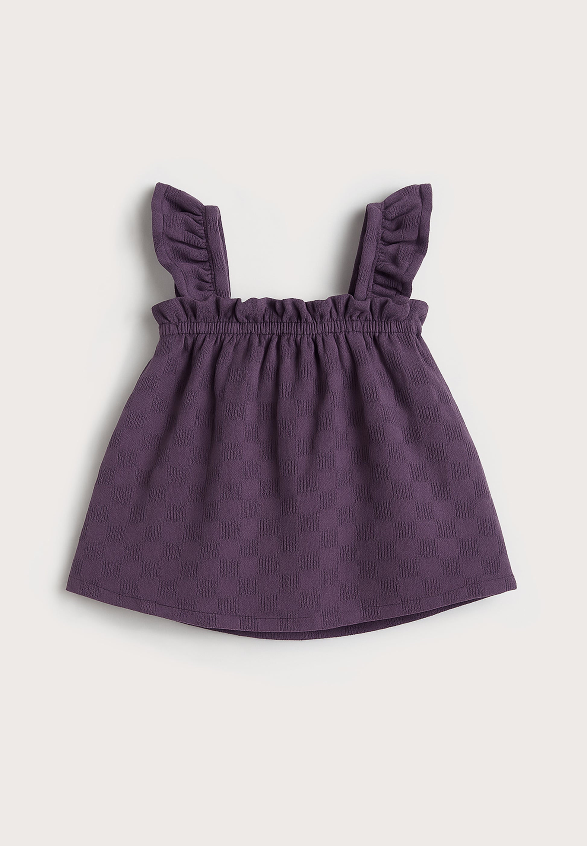 Purple Poppy Baby Top