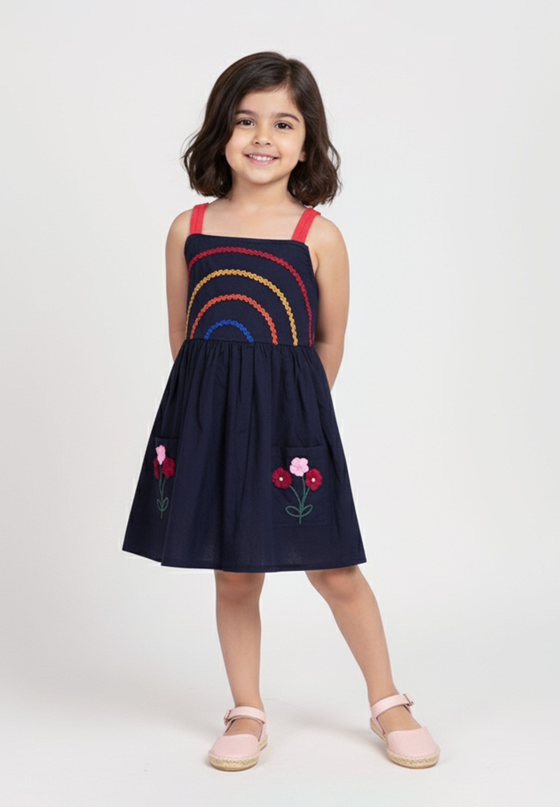 Rainbow Bloom Dress