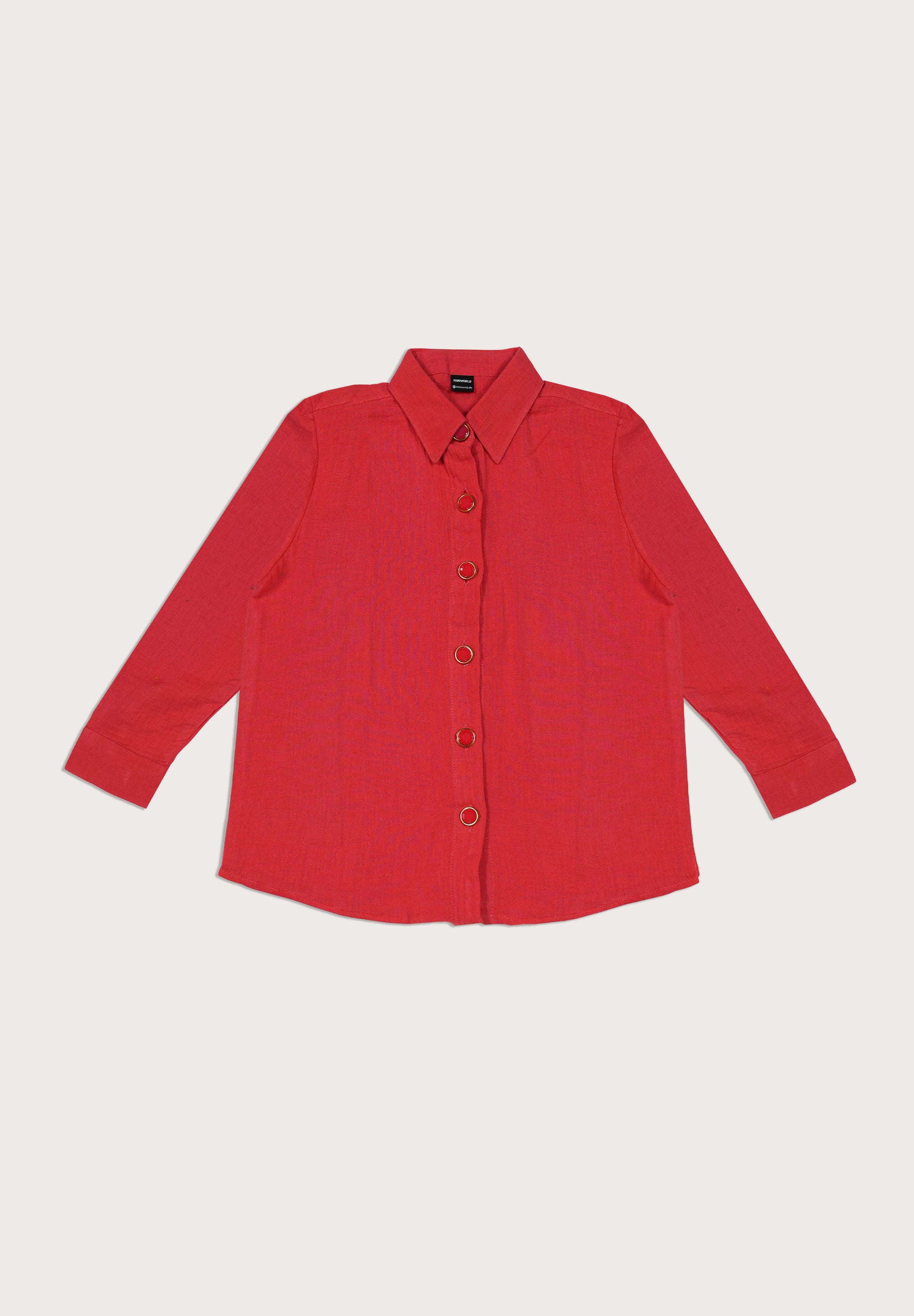 Scarlet Bloom Linen Co-ord Set